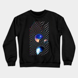 Interplanetary Glitch ∆∆∆∆ Crewneck Sweatshirt